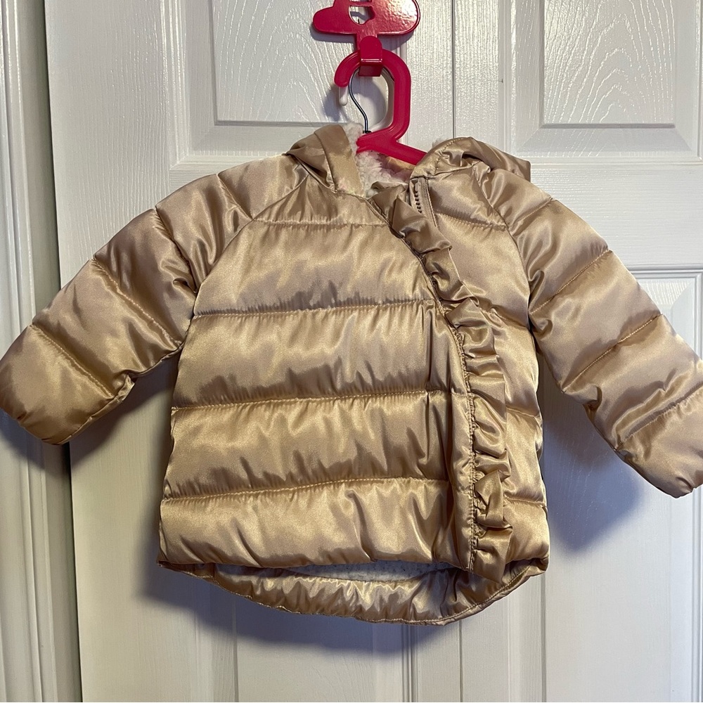 Baby Gap Gold Puffer Jacket